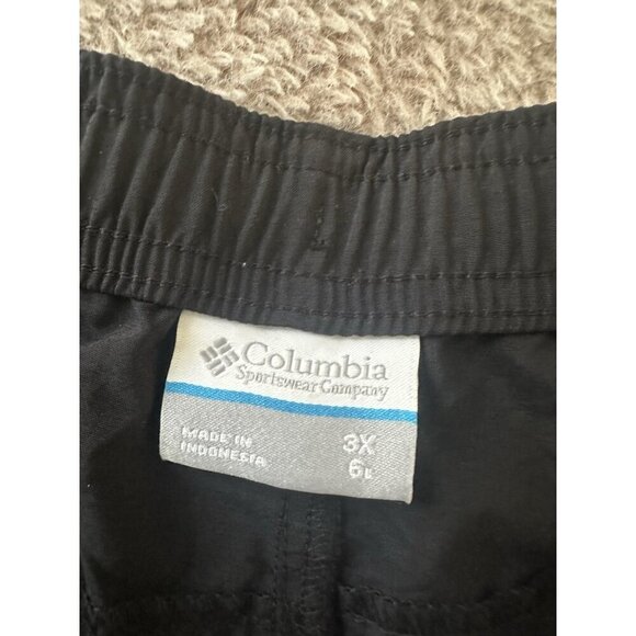Columbia Short Women’s Size 3X Black Sandy River Quick Dry Outdoor 6” New - Picture 8 of 14